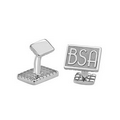 Alison & Ivy Recessed Rectangle Cufflinks - 18 mm
